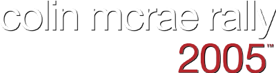 Colin McRae Rally 2005 logo for Playstation 2